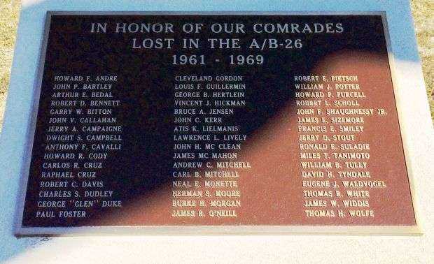 A-26 COUNTER INVADER MEMORIAL AIRPLANE PLAQUE B