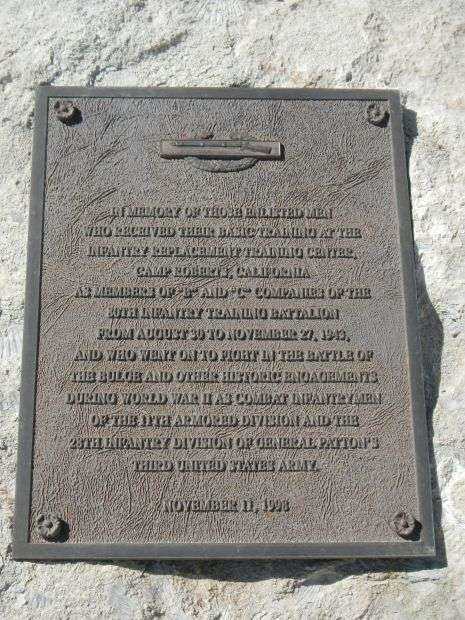 CAMP ROBERTS VETERANS MEMORIAL