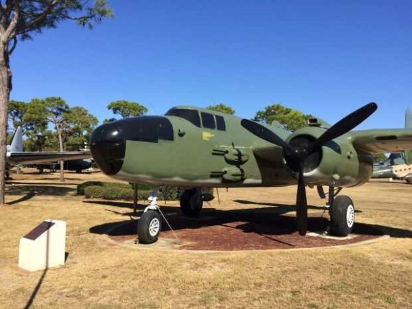 1ST AIR COMMANDO GROUP B-25 MEDIUM BOMBER MEMORIAL AIRPLANE