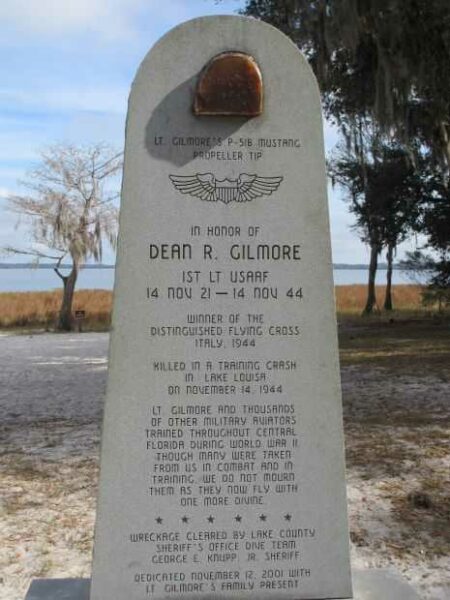 DEAN R. GILMORE WAR MEMORIAL