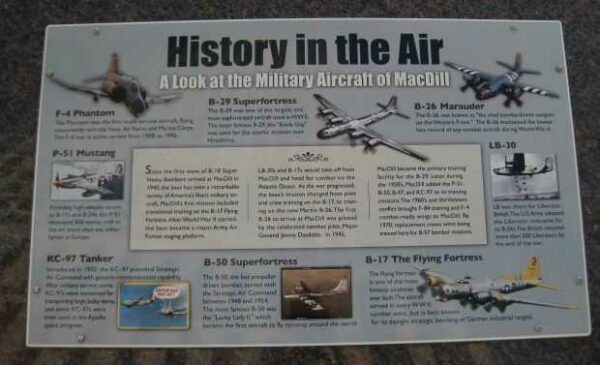 HISTORY IN THE AIR MEMORIAL PANEL