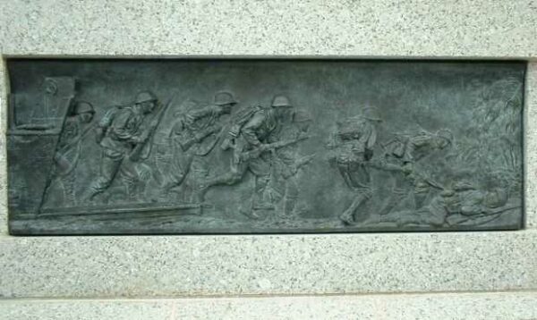 NATIONAL WORLD WAR II MEMORIAL BAS-RELIEF H