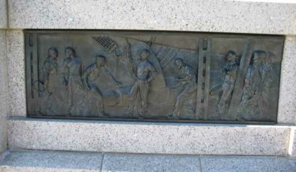 NATIONAL WORLD WAR II MEMORIAL BAS-RELIEF D