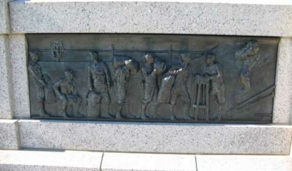 NATIONAL WORLD WAR II MEMORIAL BAS-RELIEF C