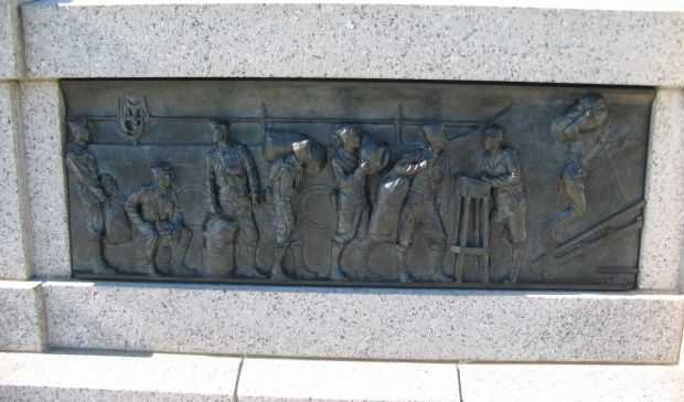 NATIONAL WORLD WAR II MEMORIAL BAS-RELIEF C