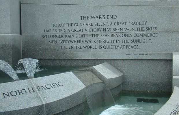 NATIONAL WORLD WAR II MEMORIAL NARRATIVE STONE K