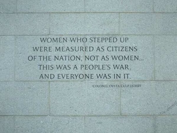 NATIONAL WORLD WAR II MEMORIAL NARRATIVE STONE E