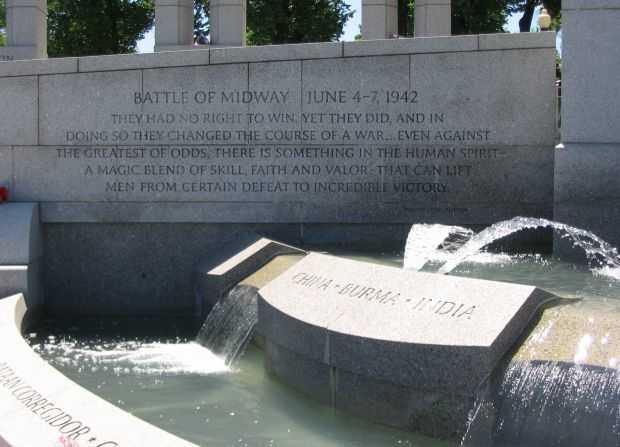 NATIONAL WORLD WAR II MEMORIAL NARRATIVE STONE J