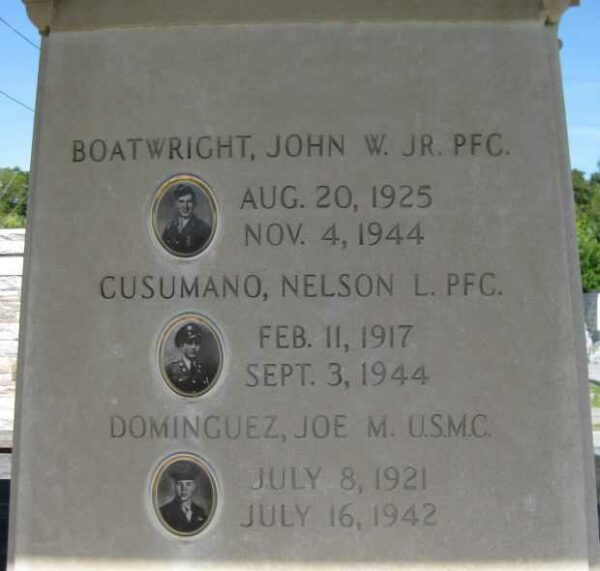 OSSUARIUM MEMORIALE HONOR ROLL PANEL B