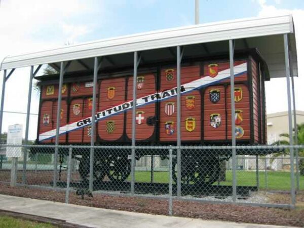 DAYTON BEACH MERCI BOX CAR MEMORIAL