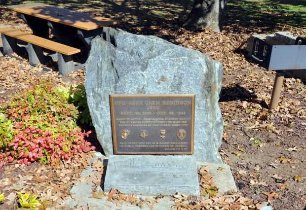 PFC. JACK CLEM ROBINSON WAR MEMORIAL