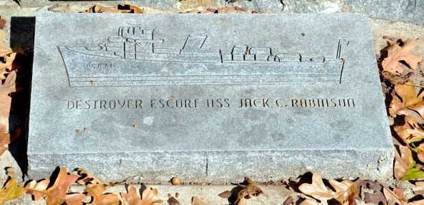 PFC. JACK CLEM ROBINSON WAR MEMORIAL STONE