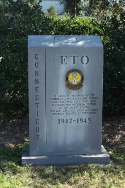 CONNECTICUT CHAPTER EIGHT AIR FORCE HISTORICAL SOCIETY MEMORIAL