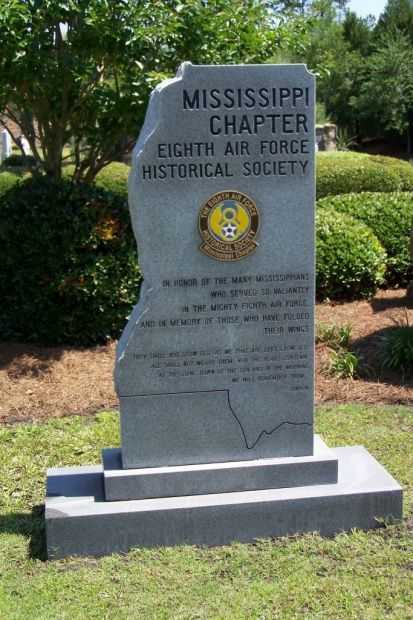 MISSISSIPPI CHAPTER EIGHT AIR FORCE HISTORICAL SOCIETY MEMORIAL