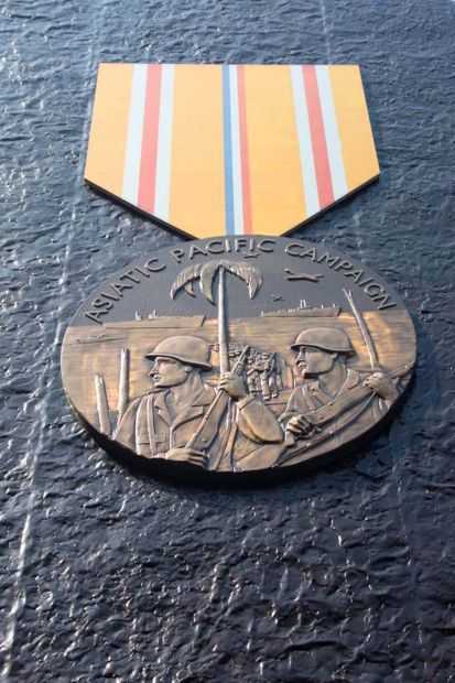 “A WORLD APART” WORLD WAR II MEMORIAL MEDALLION D