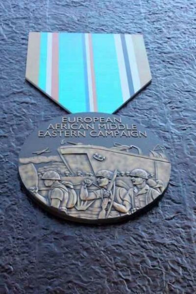 “A WORLD APART” WORLD WAR II MEMORIAL MEDALLION C