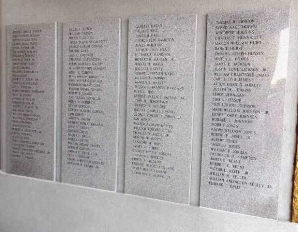 “A WORLD APART”  WORLD WAR II MEMORIAL HONOR ROLL PANEL D