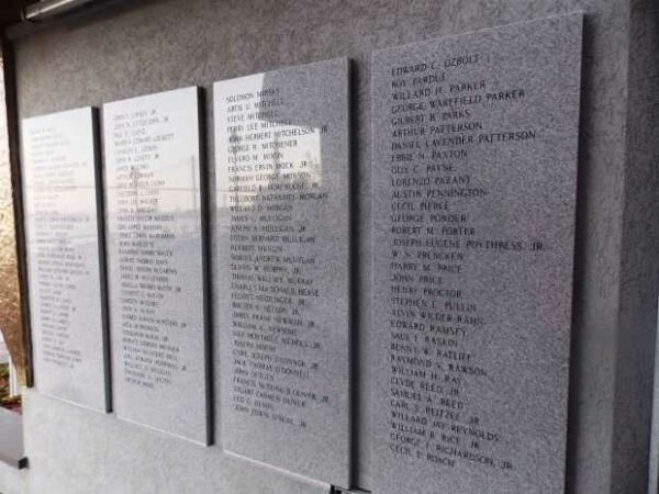 “A WORLD APART” WORLD WAR II MEMORIAL HONOR ROLL PANEL C