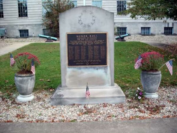 LAWRENCE COUNTY WORLD WAR II HONOR ROLL MEMORIAL