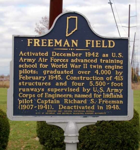 FREEMAN FIELD WAR MEMORIAL MARKER