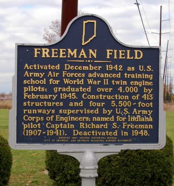 FREEMAN FIELD WAR MEMORIAL MARKER