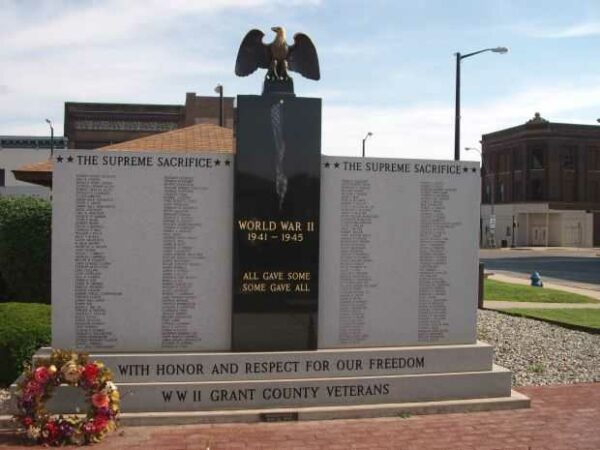 GRANT COUNTY WORLD WAR II VETERANS MEMORIAL