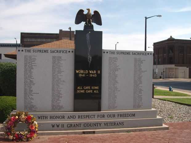 GRANT COUNTY WORLD WAR II VETERANS MEMORIAL