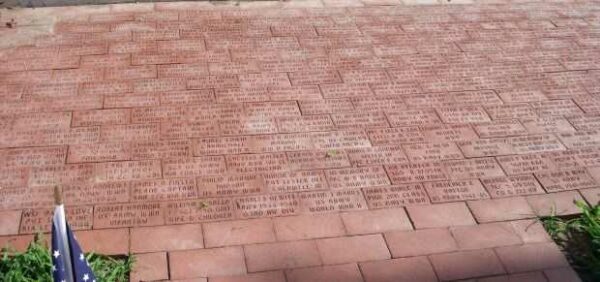 GRANT COUNTY WORLD WAR II VETERANS MEMORIAL BRICKS