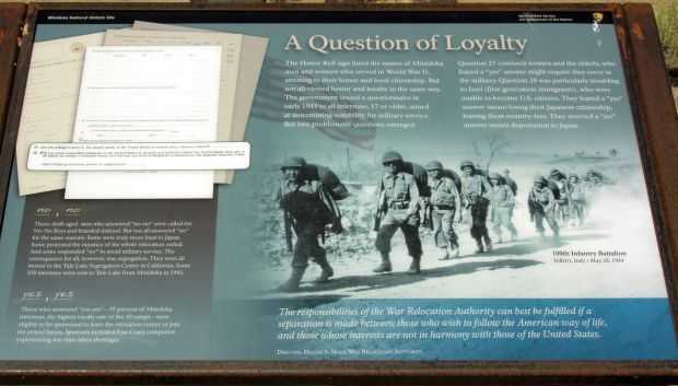 A QUESTION OF LOYALTY WAR MEMORIAL PANEL