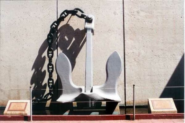 U.S.S. ARIZONA WAR MEMORIAL ANCHOR