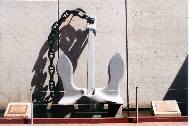 U.S.S. ARIZONA WAR MEMORIAL ANCHOR
