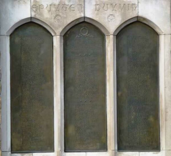 RIVERDALE, SPUYTENDUYVIL, KINGSBRIDGE MEMORIAL BELL TOWER SPUYTENDUYVIL PLAQUES