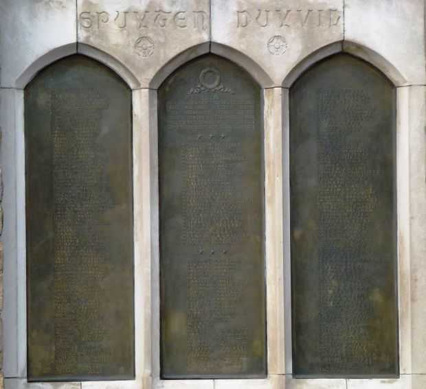 RIVERDALE, SPUYTENDUYVIL, KINGSBRIDGE MEMORIAL BELL TOWER SPUYTENDUYVIL PLAQUES