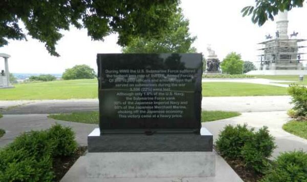 S-36 SUBMARINE MEMORIAL BACK