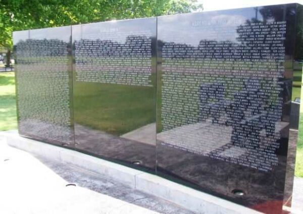 PAWNEE COUNTY AREA ALL VETERANS MEMORIAL PANELS C