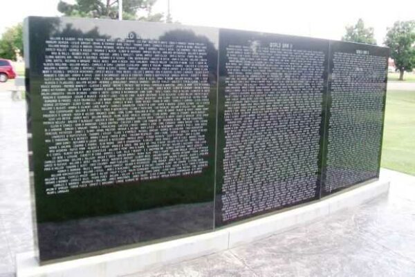 PAWNEE COUNTY AREA ALL VETERANS MEMORIAL PANELS B