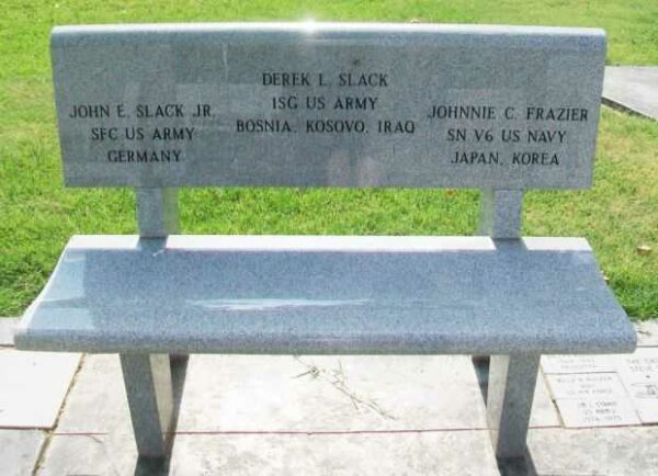 PAWNEE COUNTY AREA ALL VETERANS MEMORIAL BENCH C