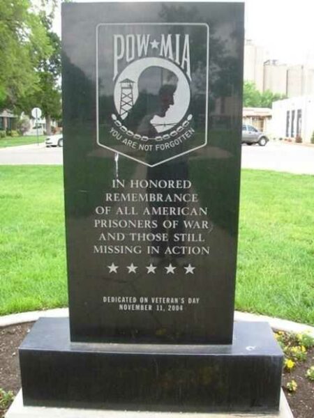 MCPHERSON POW MIA WAR MEMORIAL