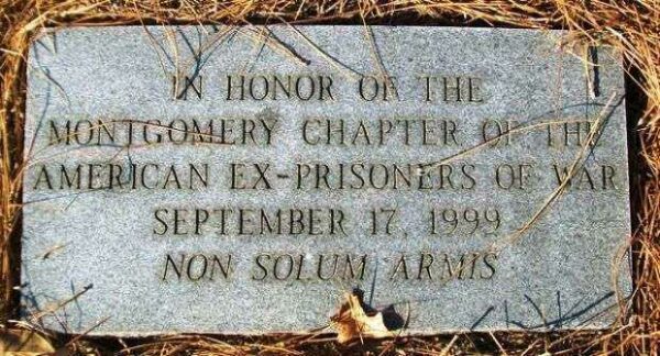 MONTGOMERY CHAPTER OF THE AMERICAN EX-PRISONERS OF WAR MEMORIAL