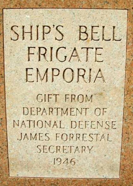 EMPORIA’S LIBERTY BELL WAR MEMORIAL SIDE B