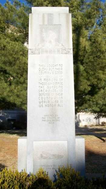 PARSONS WORLD WAR II MEMORIAL