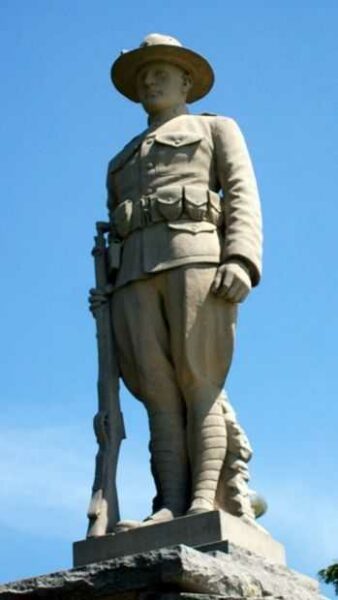 ELLSWORTH COUNTY WAR MEMORIAL STATUE