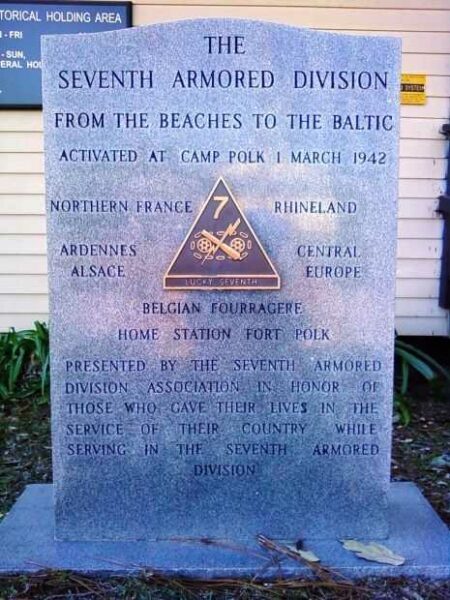 SEVENTH ARMORED DIVISION WAR MEMORIAL