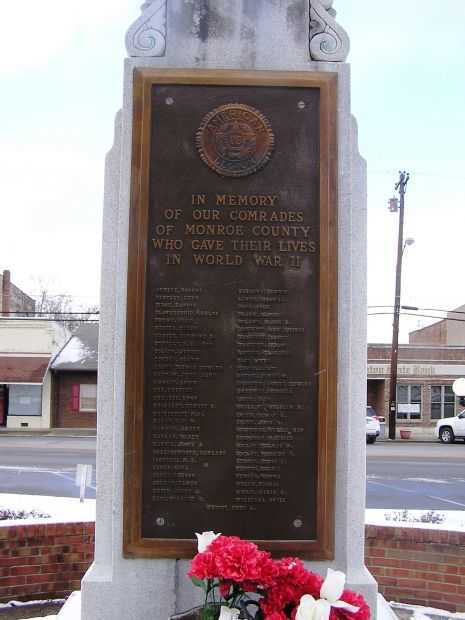 MONROE COUNTY WORLD WAR II MEMORIAL
