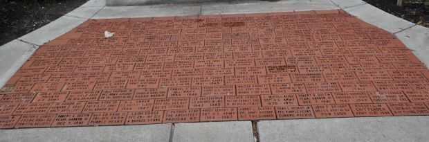 PADUCAH WORLD WAR II MEMORIAL BRICKS