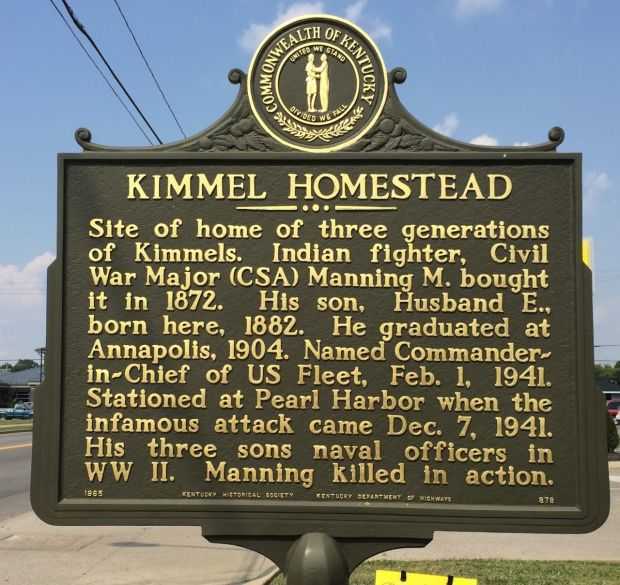 KIMMEL HOMESTEAD MEMORIAL MARKER