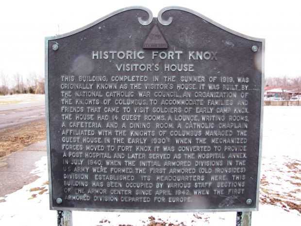 HISTORIC FORT KNOX MEMORIAL MARKER