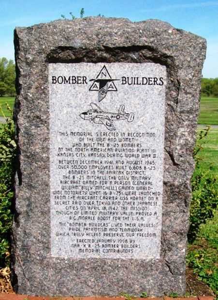 BOMBER BUILDERS WAR MEMORIAL