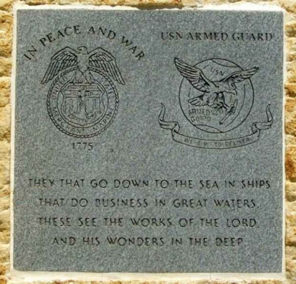 USMM WWII MEMORIAL STONE C