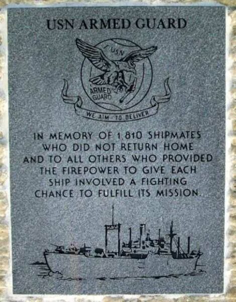 USMM WWII MEMORIAL STONE A